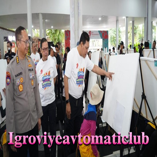 160 Anak dan Difabel Ikut Lomba Melukis-Mewarnai dalam Rangka Hari Bhayangkara Ke-79